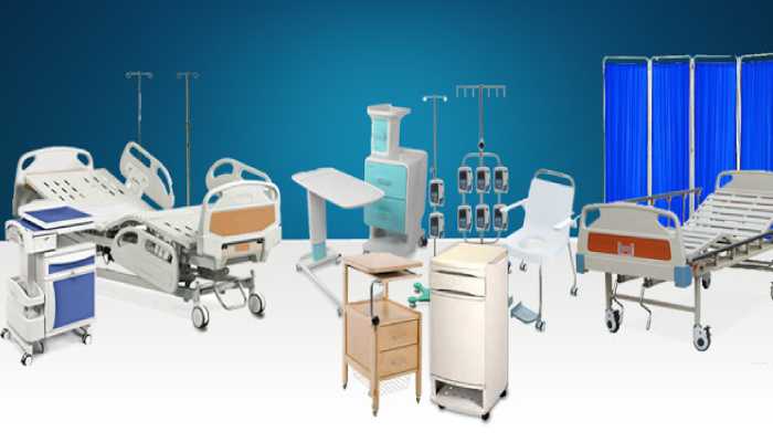 An Edited Image with full of Hospital Furnitures