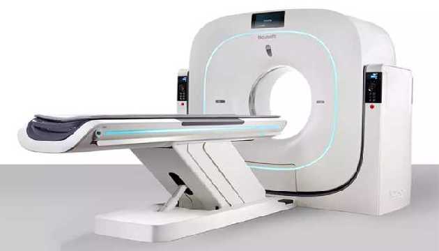 Image which resembles the CT Scan placed in the Anderson Diagnostics Labs.