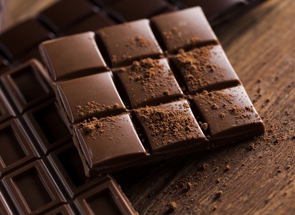 An Image Of Dark Chocolate - Immunity Booster.