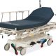 Mobile Medical Bed In A White Background.